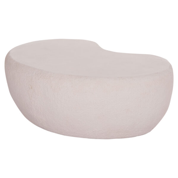 ΤΡΑΠΕΖΙ ΣΑΛΟΝΙΟΥ GERSON HM18151.02L FIBER CEMENT ΣΕ ΛΕΥΚΟ--122x78,5x40Υεκ.