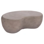 ΤΡΑΠΕΖΙ ΣΑΛΟΝΙΟΥ GERSON HM18151.03L FIBER CEMENT ΣΕ ΓΚΡΙ--122x78,5x40Υεκ.