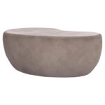 ΤΡΑΠΕΖΙ ΣΑΛΟΝΙΟΥ GERSON HM18151.03L FIBER CEMENT ΣΕ ΓΚΡΙ--122x78,5x40Υεκ.
