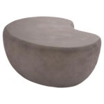 ΤΡΑΠΕΖΙ ΣΑΛΟΝΙΟΥ GERSON HM18151.03L FIBER CEMENT ΣΕ ΓΚΡΙ--122x78,5x40Υεκ.