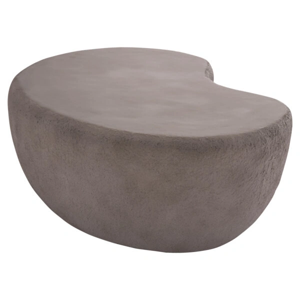 ΤΡΑΠΕΖΙ ΣΑΛΟΝΙΟΥ GERSON HM18151.03L FIBER CEMENT ΣΕ ΓΚΡΙ--122x78,5x40Υεκ.