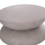 ΤΡΑΠΕΖΙ ΣΑΛΟΝΙΟΥ ANNA HM18158.03 FIBER CEMENT ΣΕ ΓΚΡΙ--Φ92x44.5Υεκ