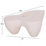 ΤΡΑΠΕΖΙ ΣΑΛΟΝΙΟΥ SALLEN HM18161.02 FIBER CEMENT ΣΕ ΛΕΥΚΟ--108x94x38,5Υεκ.