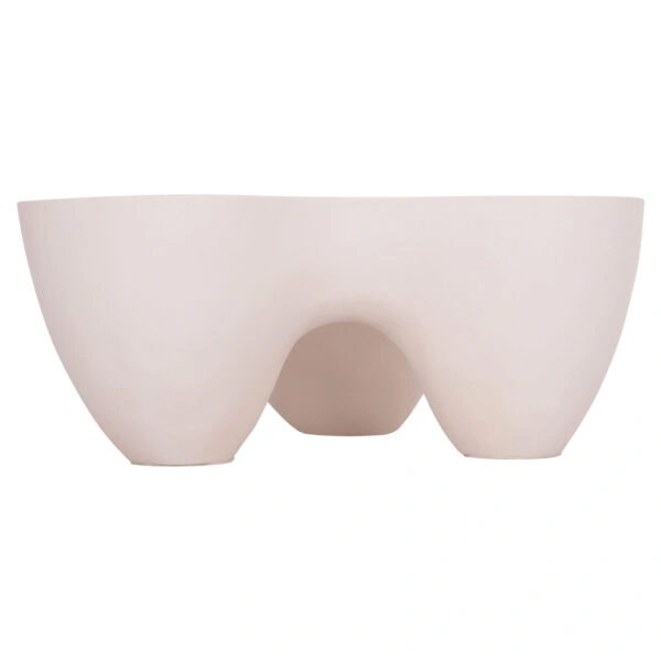 ΤΡΑΠΕΖΙ ΣΑΛΟΝΙΟΥ SALLEN HM18161.02 FIBER CEMENT ΣΕ ΛΕΥΚΟ--108x94x38,5Υεκ.