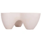 ΤΡΑΠΕΖΙ ΣΑΛΟΝΙΟΥ SALLEN HM18161.02 FIBER CEMENT ΣΕ ΛΕΥΚΟ--108x94x38,5Υεκ.