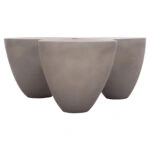 ΤΡΑΠΕΖΙ ΣΑΛΟΝΙΟΥ SALLEN HM18161.03 FIBER CEMENT ΣΕ ΓΚΡΙ--108x94x38,5Υεκ.