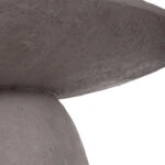 ΤΡΑΠΕΖΙ ΤΡΑΠΕΖΑΡΙΑΣ ΣΤΡΟΓΓΥΛΟ SEPPO HM18154.03 FIBER CEMENT ΣΕ ΓΚΡΙ--Φ119,5x75,5Υεκ.