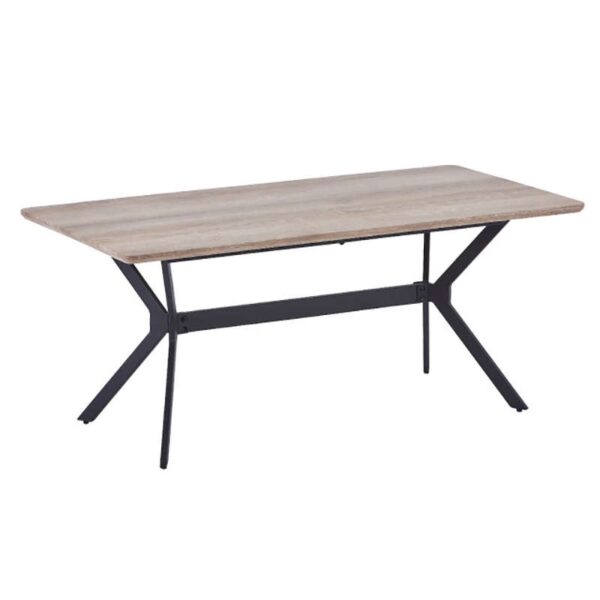 LEXUS PATINA 120Χ60Χ45εκ.ΤΡΑΠΕΖΙ ΣΑΛΟΝΙΟΥ - ΜΕΤΑΛΛΟ/MDF/3D PAPER - PATINA