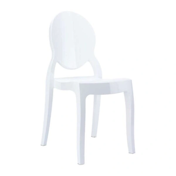 BABY ELIZABETH GLOSSY WHITE(Σ4)ΚΑΡΕΚΛΑΚΙ - ΑΚΡΥΛΙΚΟ - ΛΕΥΚΟ