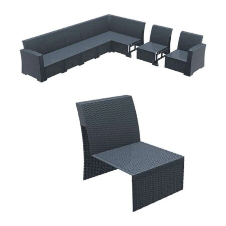 MONACO DARK GREY ΕΠΕΚΤΑΣΗ ΚΑΡ.ΜΕ ΜΑΞ. ΠΟΛ/ΝΙΟΥ - ΠΟΛΥΠΡΟΠΥΛΕΝΙΟ - DARK GREY