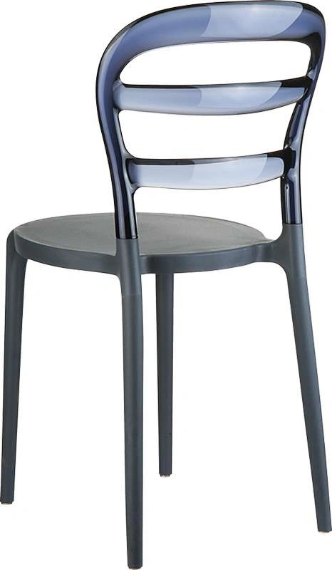 BIBI DARK GREY/SMOKE GREY(Σ4)TRANSP.ΚΑΡΕΚΛΑ - ΠΟΛΥΠΡΟΠΥΛΕΝΙΟ/ΑΚΡΥΛΙΚΟ - DARK GREY/SMOKE GREY