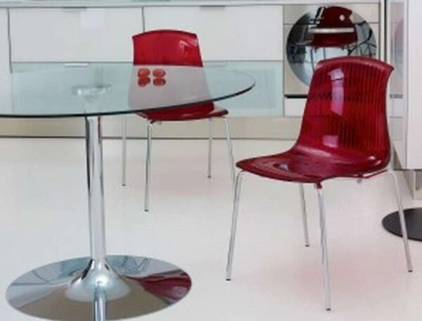 ALLEGRA RED TRANSP.(Σ4)ΚΑΡΕΚΛΑ - ΑΚΡΥΛΙΚΟ - ΚΟΚΚΙΝΟ