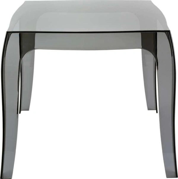 QUEEN BLACK TRANSP.(Σ4)51X51X43εκ. ΤΡΑΠΕΖΙ - ΑΚΡΥΛΙΚΟ - ΜΑΥΡΟ