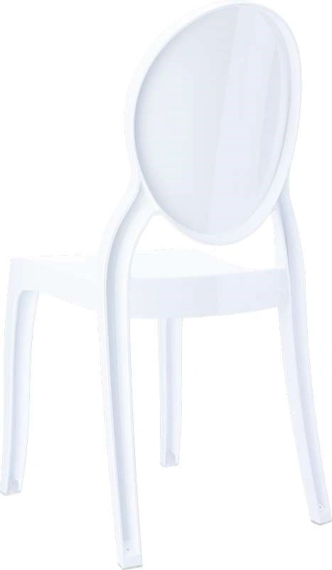 BABY ELIZABETH GLOSSY WHITE(Σ4)ΚΑΡΕΚΛΑΚΙ - ΑΚΡΥΛΙΚΟ - ΛΕΥΚΟ