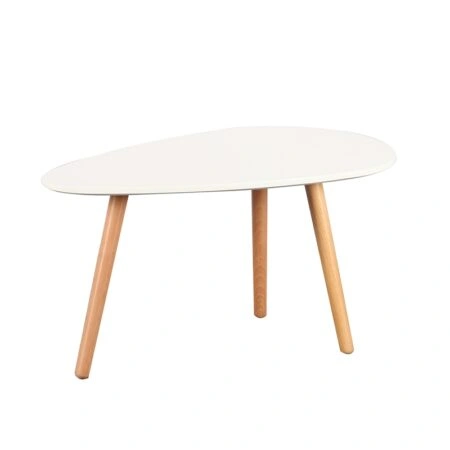 TAMY SMALL WHITE 75Χ43Χ40εκ.ΤΡΑΠΕΖΙ ΣΑΛΟΝΙΟΥ - ΞΥΛΟ/MDF - ΦΥΣΙΚΟ/ΛΕΥΚΟ