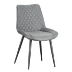 ALESIA GREY ΥΦΑΣΜΑ ΚΑΡΕΚΛΑ ΜΕΤΑΛΛΙΚΗ - ΜΕΤΑΛΛΟ/ΥΦΑΣΜΑ - GREY