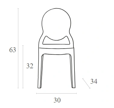 BABY ELIZABETH BLUE TRANSP.ΚΑΡΕΚΛΑΚΙ - ΑΚΡΥΛΙΚΟ - ΜΠΛΕ