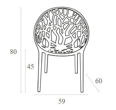 CRYSTAL AMBER(Σ4) TRANSP.ΠΟΛΥΘΡΟΝΑ - ΑΚΡΥΛΙΚΟ - AMBER