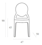 ELIZABETH GLOSSY RED(Σ4)ΚΑΡΕΚΛΑ - ΑΚΡΥΛΙΚΟ - KOKKINO