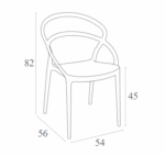 PIA BLACK ΚΑΡΕΚΛΑ ΠΟΛ/ΝΙΟΥ - ΠΟΛΥΠΡΟΠΥΛΕΝΙΟ - BLACK