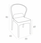 DAYTONA DARK GREY ΚΑΡΕΚΛΑ ΠΟΛ/ΝΙΟΥ - ΠΟΛΥΠΡΟΠΥΛΕΝΙΟ - DARK GREY