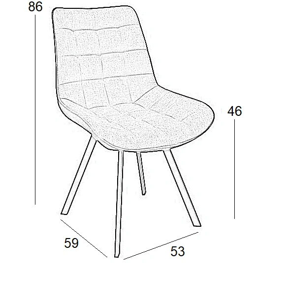 MIRA BEIGE ΥΦΑΣΜΑ(Σ4)ΚΑΡΕΚΛΑ ΜΕΤΑΛΛΙΚΗ - ΥΦΑΣΜΑ - BEIGE