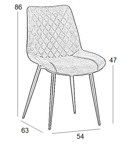 ALESIA GREY ΥΦΑΣΜΑ ΚΑΡΕΚΛΑ ΜΕΤΑΛΛΙΚΗ - ΜΕΤΑΛΛΟ/ΥΦΑΣΜΑ - GREY