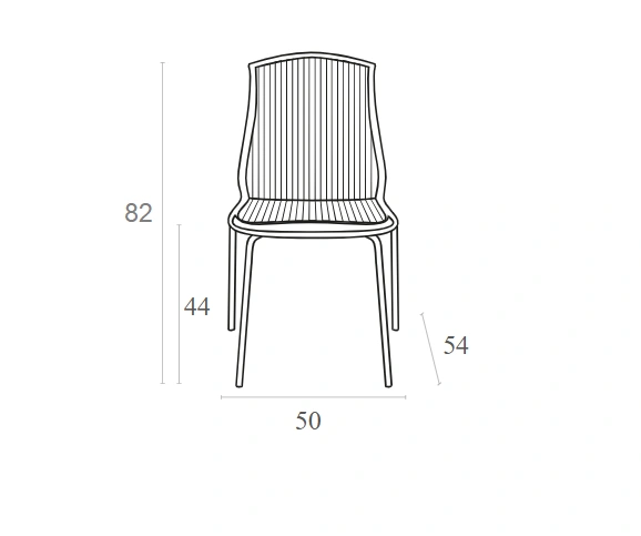 ALLEGRA RED TRANSP.(Σ4)ΚΑΡΕΚΛΑ - ΑΚΡΥΛΙΚΟ - ΚΟΚΚΙΝΟ
