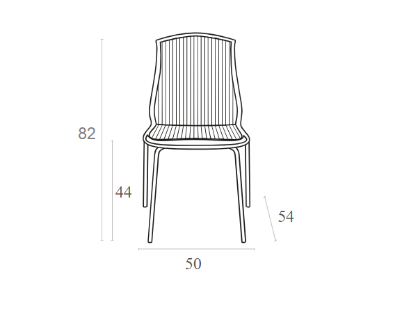 ALLEGRA GLOSSY WHITE(Σ4)ΚΑΡΕΚΛΑ - ΑΚΡΥΛΙΚΟ - ΛΕΥΚΟ