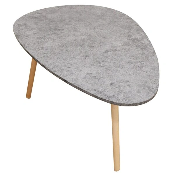 TAMY SMALL CEMENT COLOR 75Χ43Χ40εκ.ΤΡΑΠΕΖΙ ΣΑΛΟΝΙΟΥ - ΞΥΛΟ/MDF - ΤΣΙΜΕΝΤΟ