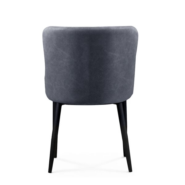 Καρέκλα Τραπεζαρίας Μεταλλική 2τμχ Lion Grey Ύφασμα 48x55x50-86εκ. - ΜΕΤΑΛΛΟ/ΥΦΑΣΜΑ - GREY