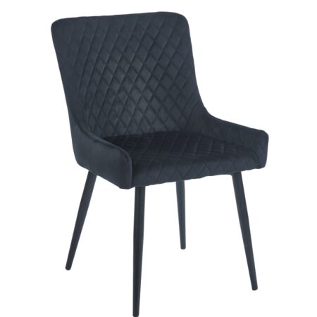 VANESA BLACK VELVET ΥΦΑΣΜΑ ΚΑΡΕΚΛΑ ΜΕΤΑΛΛΙΚΗ - ΜΕΤΑΛΛΟ/VELVET - BLACK