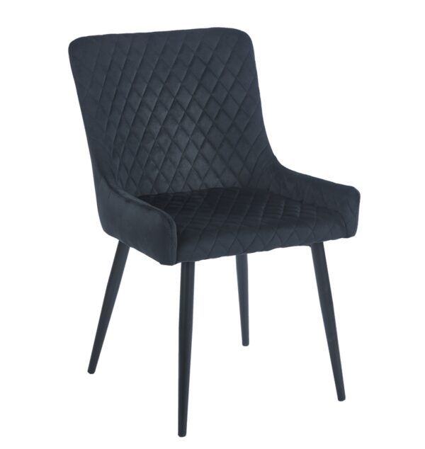 VANESA BLACK VELVET ΥΦΑΣΜΑ ΚΑΡΕΚΛΑ ΜΕΤΑΛΛΙΚΗ - ΜΕΤΑΛΛΟ/VELVET - BLACK