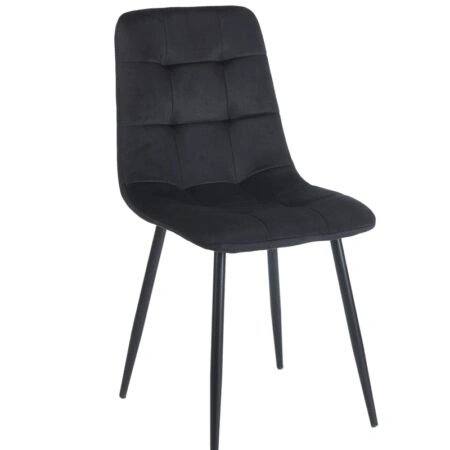 OSCAR BLACK VELVET ΥΦΑΣΜΑ ΚΑΡΕΚΛΑ ΜΕΤΑΛΛΙΚΗ - ΜΕΤΑΛΛΟ/ΥΦΑΣΜΑ - BLACK