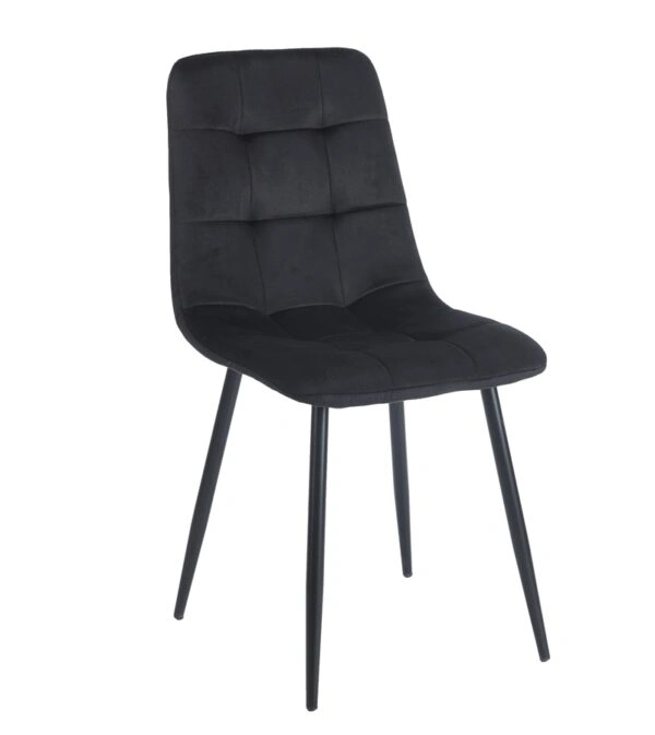 OSCAR BLACK VELVET ΥΦΑΣΜΑ ΚΑΡΕΚΛΑ ΜΕΤΑΛΛΙΚΗ - ΜΕΤΑΛΛΟ/ΥΦΑΣΜΑ - BLACK