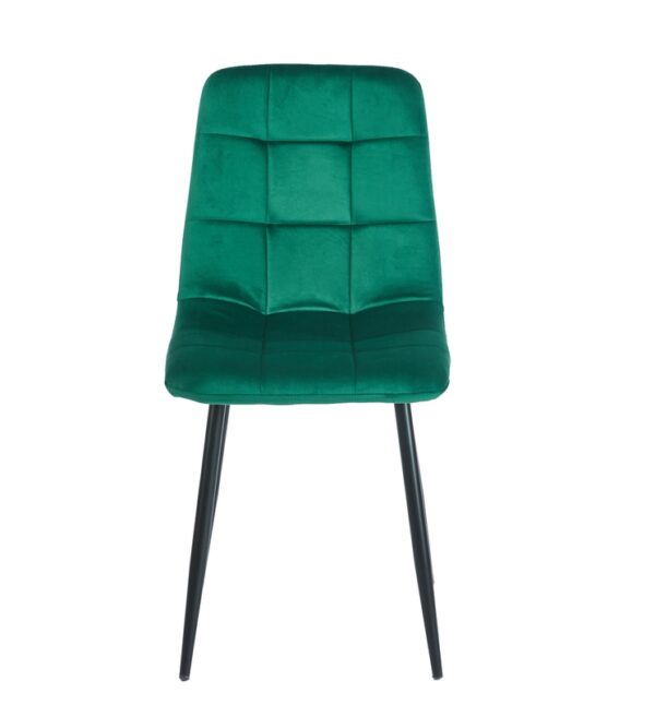 OSCAR GREEN VELVET ΥΦΑΣΜΑ ΚΑΡΕΚΛΑ ΜΕΤΑΛΛΙΚΗ - ΜΕΤΑΛΛΟ/ΥΦΑΣΜΑ - GREEN