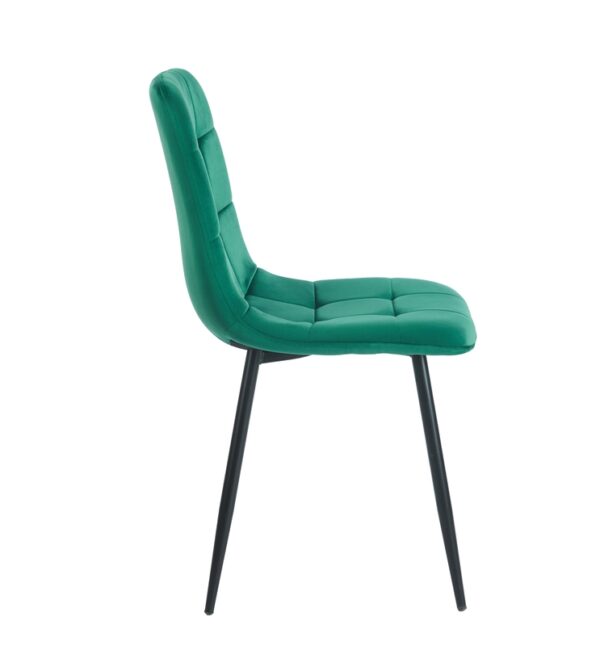 OSCAR GREEN VELVET ΥΦΑΣΜΑ ΚΑΡΕΚΛΑ ΜΕΤΑΛΛΙΚΗ - ΜΕΤΑΛΛΟ/ΥΦΑΣΜΑ - GREEN