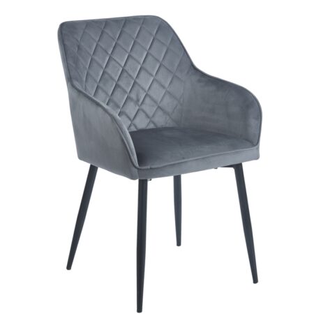 SIENA GREY VELVET ΥΦΑΣΜΑ ΠΟΛΥΘΡΟΝΑ ΜΕΤΑΛΛΙΚΗ - ΜΕΤΑΛΛΟ/VELVET - GREY