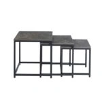 NOLAN SET 3 ΤΜΧ ΤΡΑΠΕΖΑΚΙΑ CEMENT -  -