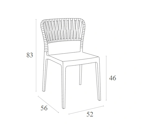 PORTOFINO BLACK ΚΑΡΕΚΛΑ ΠΟΛ/ΝΙΟΥ - ΠΟΛΥΠΡΟΠΥΛΕΝΙΟ - BLACK
