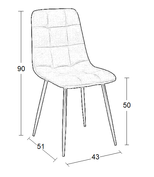 OSCAR GREEN VELVET ΥΦΑΣΜΑ ΚΑΡΕΚΛΑ ΜΕΤΑΛΛΙΚΗ - ΜΕΤΑΛΛΟ/ΥΦΑΣΜΑ - GREEN