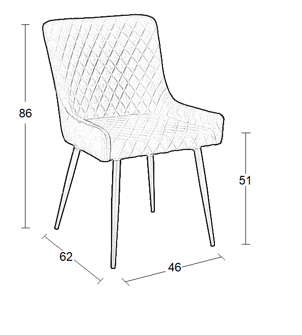 VANESA BLACK VELVET ΥΦΑΣΜΑ ΚΑΡΕΚΛΑ ΜΕΤΑΛΛΙΚΗ - ΜΕΤΑΛΛΟ/VELVET - BLACK