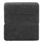 Πολυθρόνα-Κρεβάτι Ferderina  ύφασμα σε ανθρακί απόχρωση 66x102x73εκ