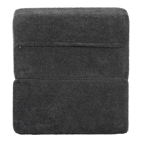 Πολυθρόνα-Κρεβάτι Ferderina  ύφασμα σε ανθρακί απόχρωση 66x102x73εκ