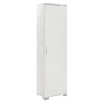 Ντουλάπι-στήλη Chad1  λευκό gloss 45x32x169εκ