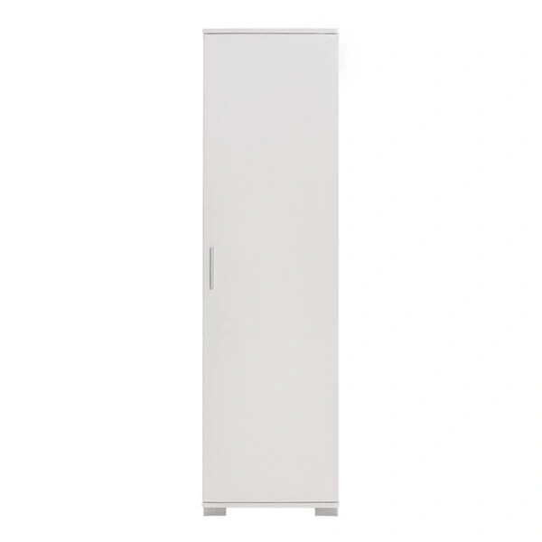 Ντουλάπι-στήλη Chad1  λευκό gloss 45x32x169εκ