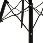 Καρέκλα Ninja  PP μόκα-μαύρο πόδι