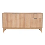Μπουφές Hamea  mdf σε φυσική απόχρωση 150x39,5x73εκ