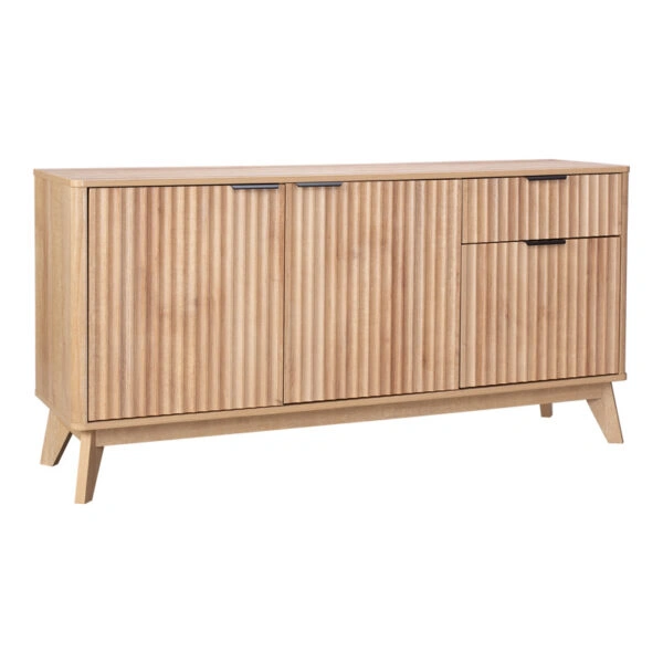 Μπουφές Hamea  mdf σε φυσική απόχρωση 150x39,5x73εκ
