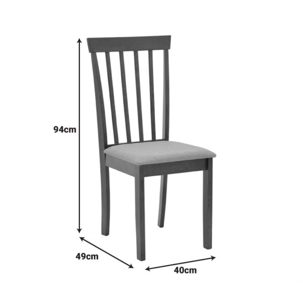 Tραπεζαρία επεκτεινόμενη Mabor-Houston  ξύλο σε καρυδί απόχρωση 120-150x80x73,8εκ